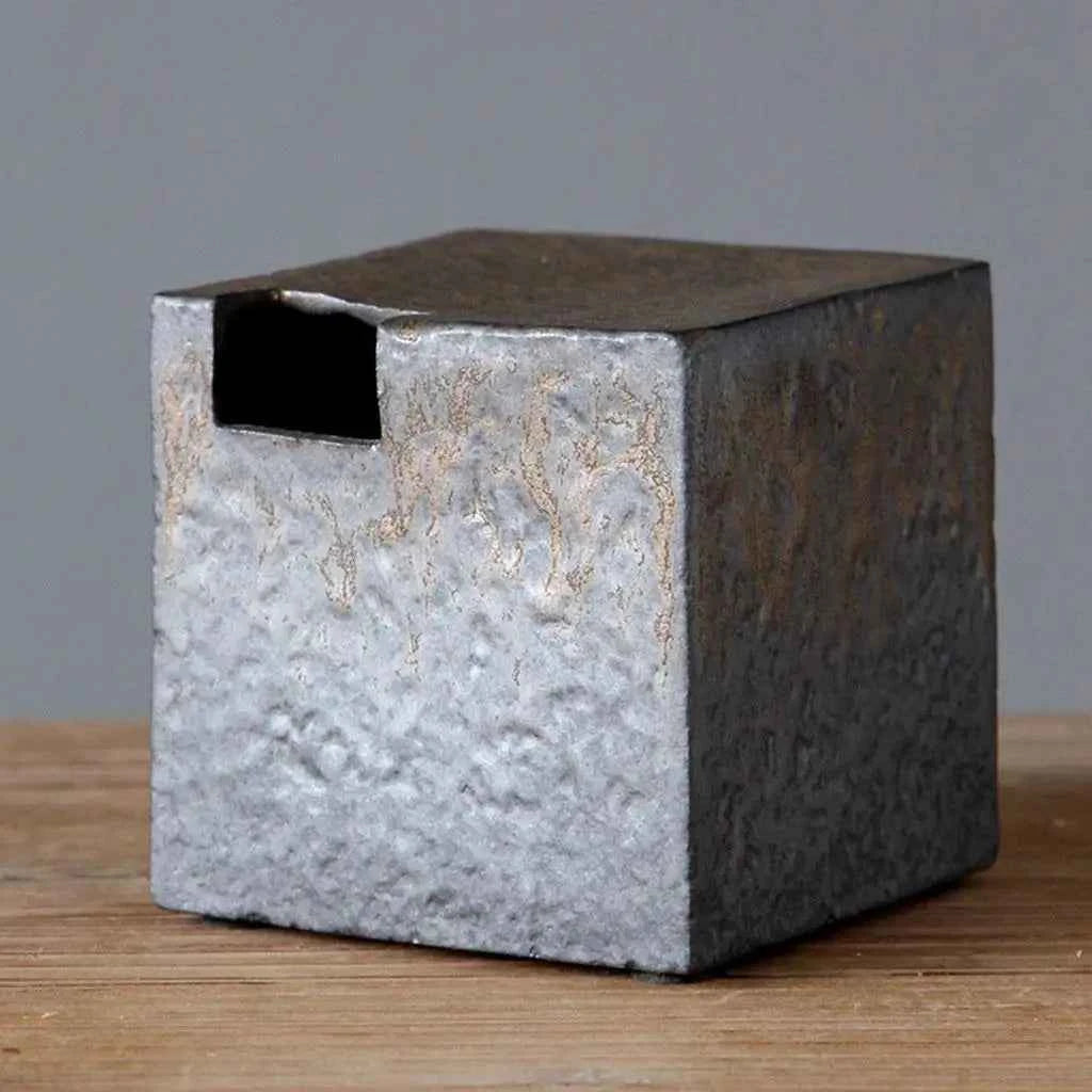 Japanese Style Ikebana Ceramic Vases Zen Decoration Planters Flowerppot for Bedroom Dining Room Yard Garden