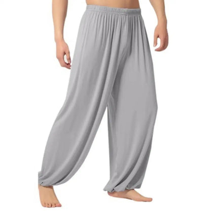 Men's Baggy Harem Yoga Pants — Lightweight Breathable Joggers