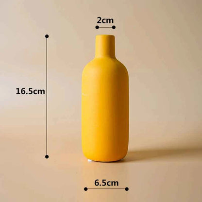 Nordic Ceramic Vase  Decoration Dry Flower Arrangement Home Furnishings  For Table Shelf Dining Room