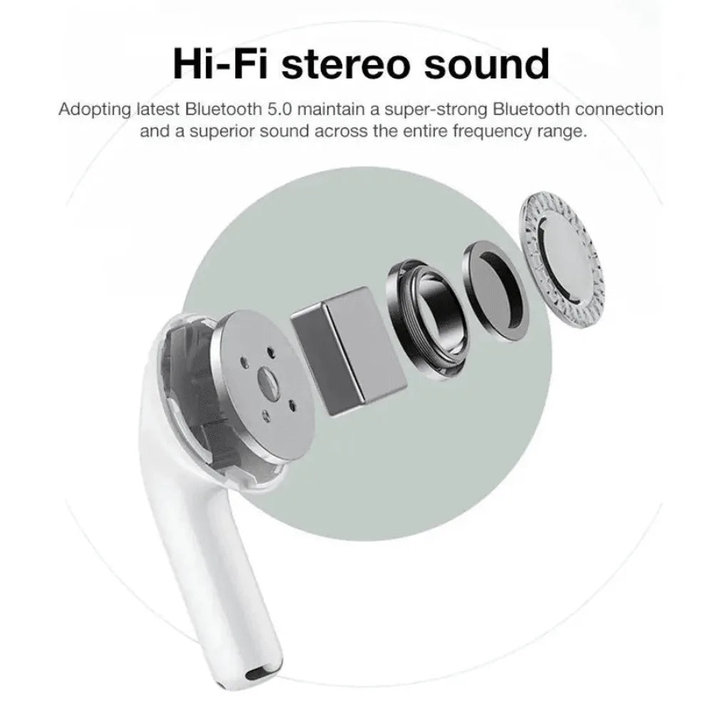 TWS Wireless Earbuds – Bluetooth 5.3, 14mm HiFi, IPX7 Waterproof, 40H Battery, Noise Cancelling Mic