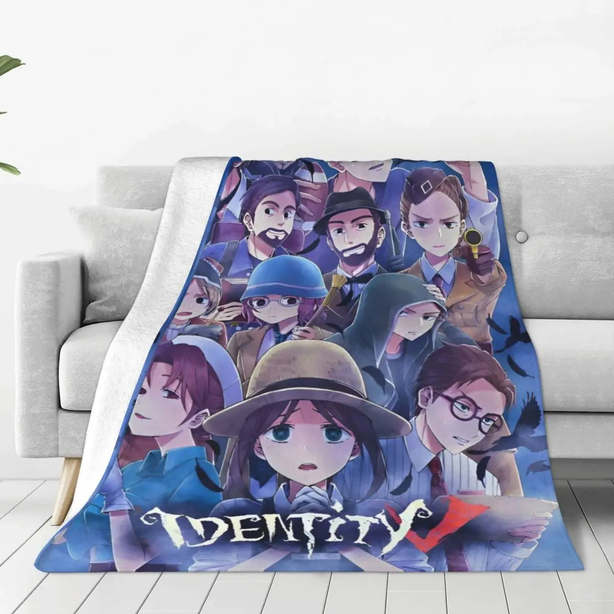 Super Warm Blanket Travel Office Identity V   Bedding Throws Flannel Bedspread For Outdoor Funny Sofa Bed Cover