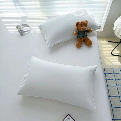 Solid Color Fitted Sheet | Single to Queen