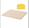 16 X 14 X 0.6 Inch Rectangular Cordierite Pizza Stone Large Baking Stone Scraper 1450Fahrenheit Heat Resistant for Oven Use