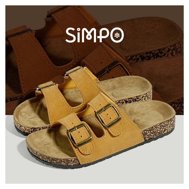 Leather Sandal For Men And Women Beach Sandals 2025 Designer Men's Shoes Women Comfortable Slipper Original Brands Shoes Summer