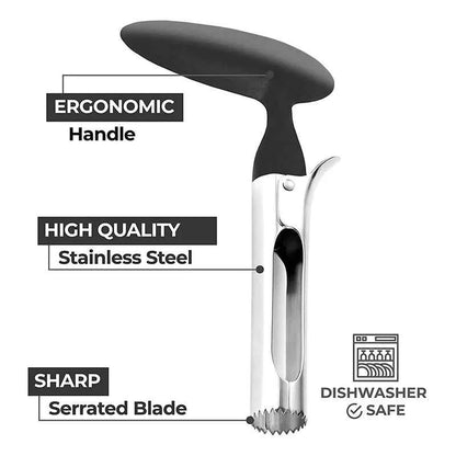 Premium Apple Corer Stainless Steel Apple Pears Core Remover Tool Fruit Cutter Seeder Slicer Knife Kitchen Vegetable Tools