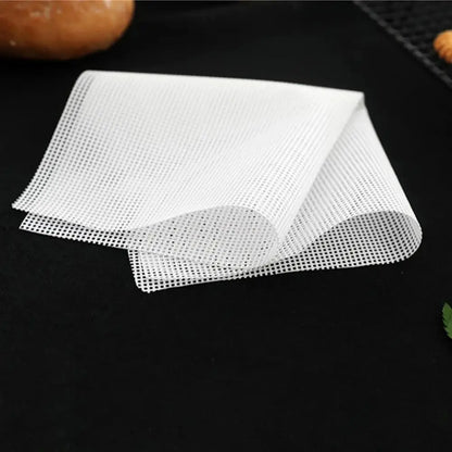 1Pcs Square Oven Kitchen Accessories Steamer Mesh Pad Food Fruit Dryer Reusable Dehydrator Sheets Silicone Non-Stick Baking Mat