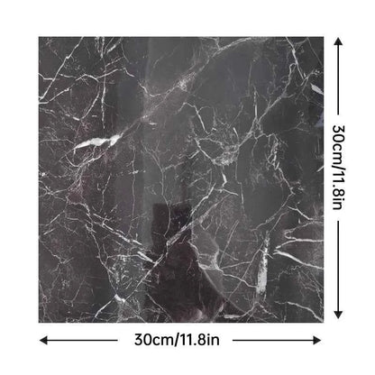 1/12/24Pcs Peel Peel and Stick Marble, 12Inx12In Backsplash Self Adhesive Tiles for Kitchen, Bathroom, Living Room, Bedroom