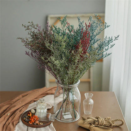 Lover Flower Bouquet,Natural Dried Flowers,Real Preserved Dancing Forever Flower,Grass Branch for Home Decoration,Wedding,Garden