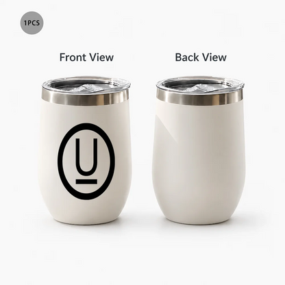 Egg Shaped Stainless Steel Vacuum Flask 360ml – Double Wall Insulated Travel Mug