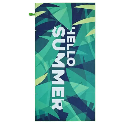 Microfiber Camping Towel 59 X 27.5 Inch Sand Proof Quick Dry