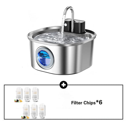 3.2L Automatic Cat Water Fountain, Motion Sensor