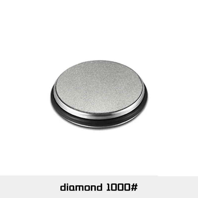 Rolling Knife Sharpener Double Sided Diamond Sharpening Stone 15/20° Degree Magnetic Angle Roller Sharpening for Kitchen Knives