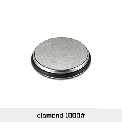 Rolling Knife Sharpener Double Sided Diamond Sharpening Stone 15/20° Degree Magnetic Angle Roller Sharpening for Kitchen Knives