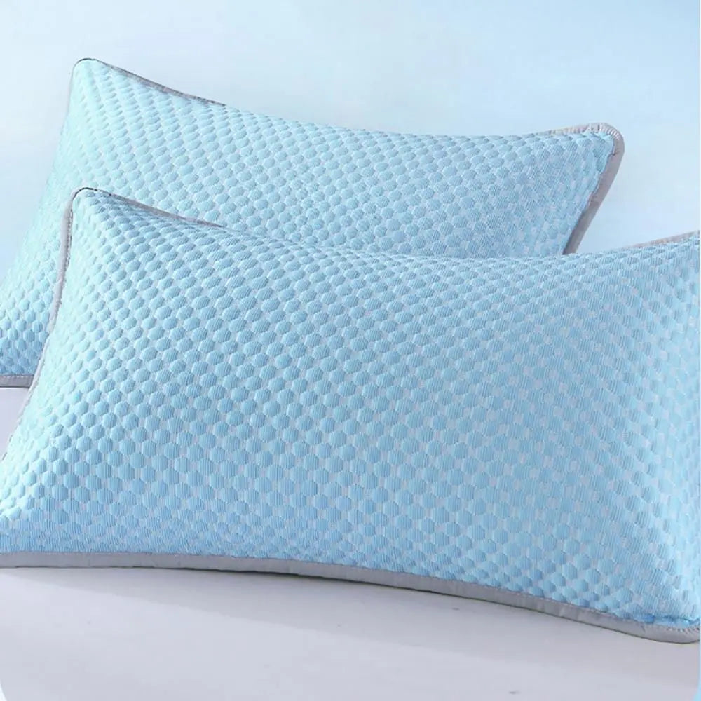 Cotton Anti-Mite Pillow Protector, Half-Pack Grey