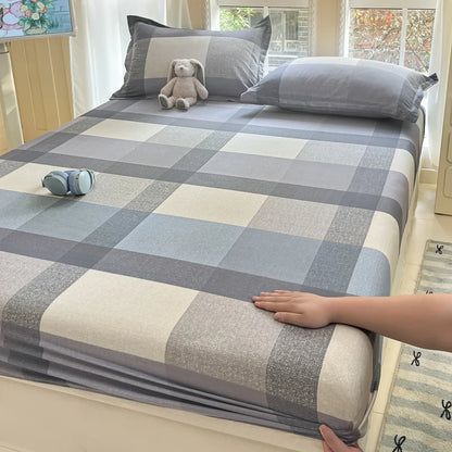 Fashion Flower Print Fitted Sheet, 100% Cotton