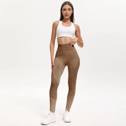 2-Pack Women’s High Waist Butt Lifting Seamless Yoga Leggings