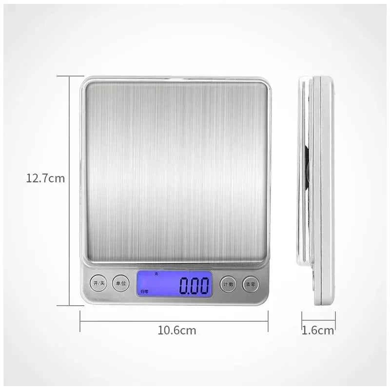 Coffee Scale Kitchen Accessories  Electronic Scale LCD Display Mini Digital Weight Bakeware Measuring Tool Kitchen Scale Balance