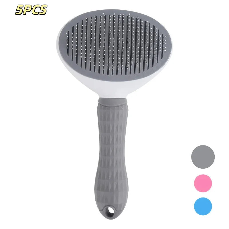 Self-Cleaning Needle Comb for Cats & Dogs