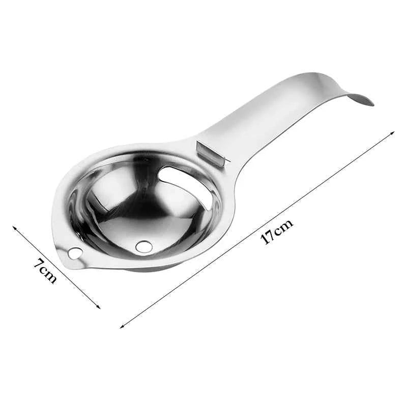 Egg Separator Egg Yolk White Filter 304 Stainless Steel Yolk Separator Egg Divider Sieve Baking Cooking Tools Kitchen Gadgets