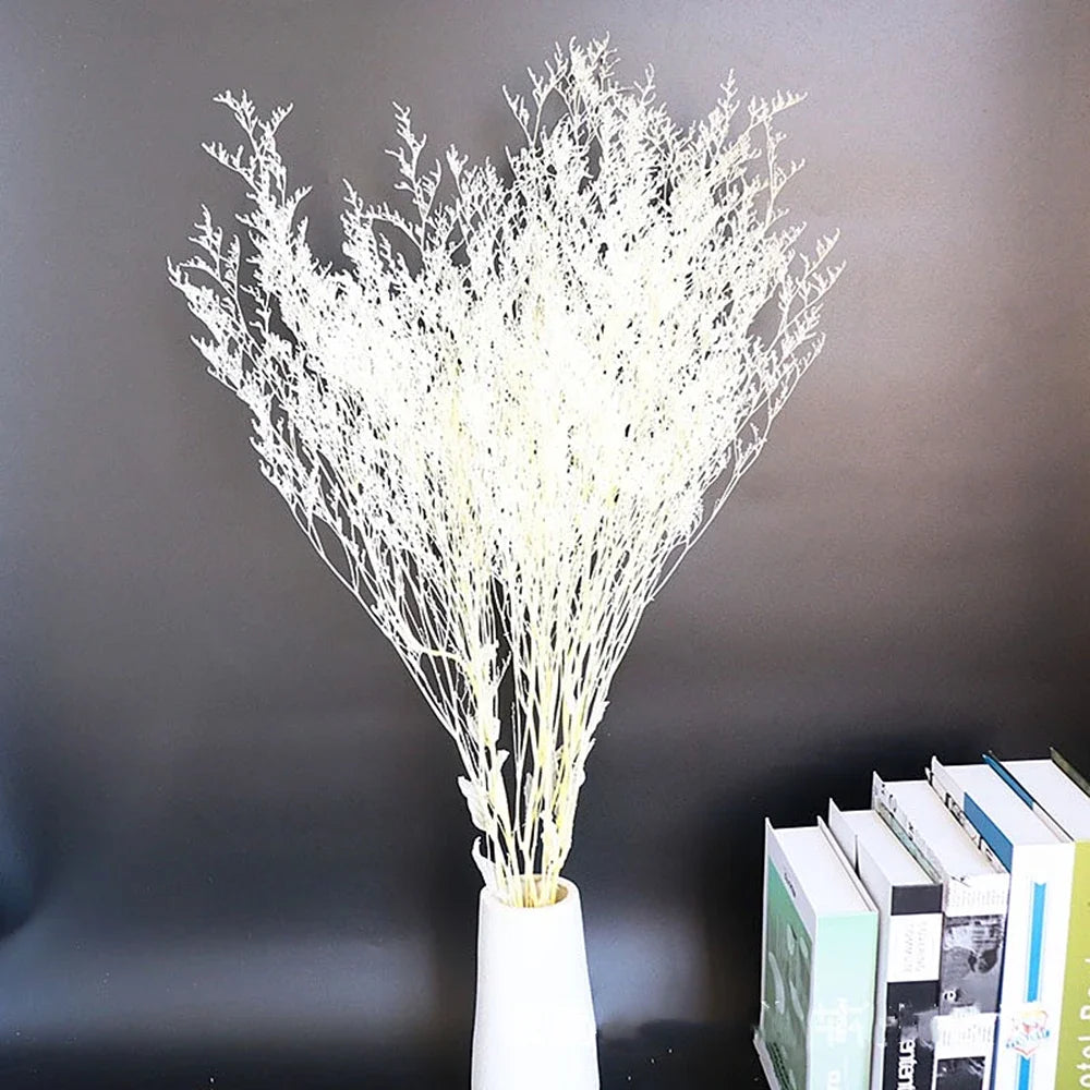 Lover Flower Bouquet,Natural Dried Flowers,Real Preserved Dancing Forever Flower,Grass Branch for Home Decoration,Wedding,Garden
