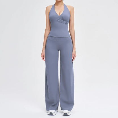 Women’s 2-Piece Yoga Tracksuit — High Waist Leggings & Sports Top