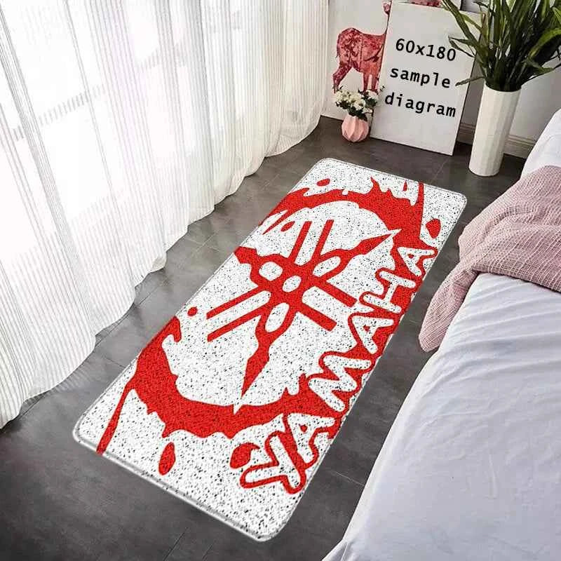 House Entrance Doormat Hallway Carpet Living Room Rugs Bedside Foot Carpets Y-YAMAHA Bathroom Rug Floor Mats Non-slip Home Decor
