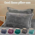 1/2pcs Soft Flannel Pillowcase Winter Warm Pillow Cushion Cover Adult Kids Comfortable Sleeping Home Sofa Throw Pillow Cover