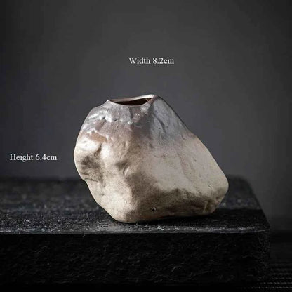 CHANSHOVA China Pottery Mini Small Flower Vases Traditional Chinese Retro Style Ceramic Vase Lliving Room Home Decoration T032