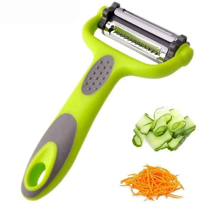 3-in-1 Multifunctional Fruit & Vegetable Peeler, Paring Knife, Grater & Shredder - The Ultimate Kitchen Tool Kitchen Accessories