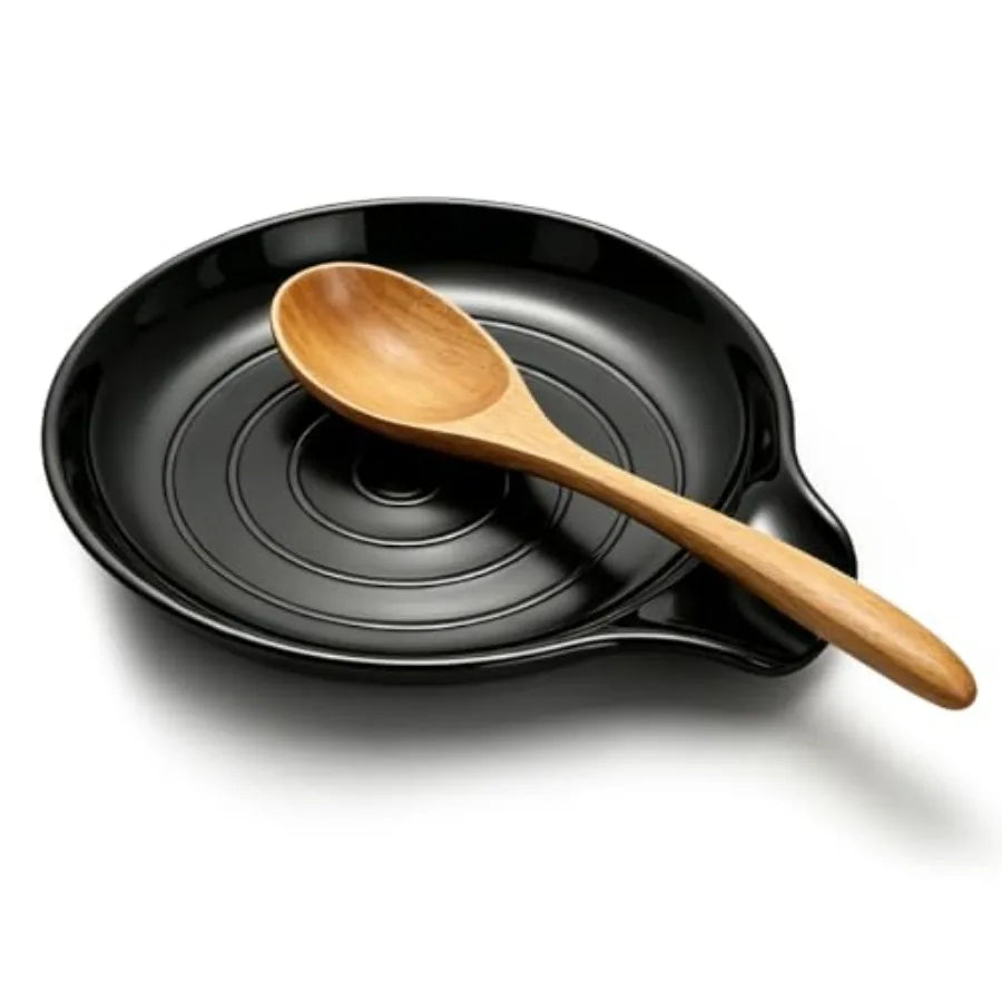 Silicone Spoon Rest and Spatula Holder for Stove Top