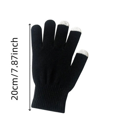 2/4pcs sets Winter Warm Velvet men Hat Scarf Gloves Set For men and women Girls Outdoor Riding Hat Beanies Neck Protection Scarf