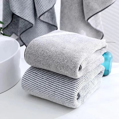 Thickened Bath Towels for The Body Microfiber Towel for Gym Shower Robe for Spa Beath Home