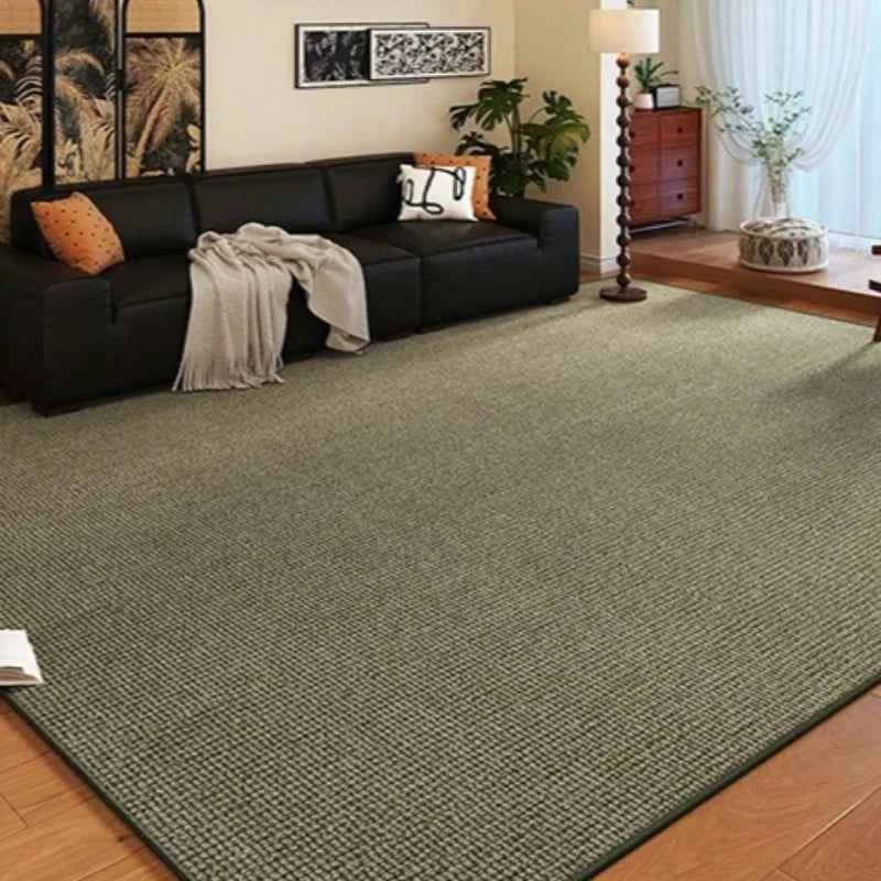 French Retro Living Room Carpet Large Area Brown Rug Coffee Table Study Bedroom Bedside Non-slip Soft Floor Mat Alfombra Ковер