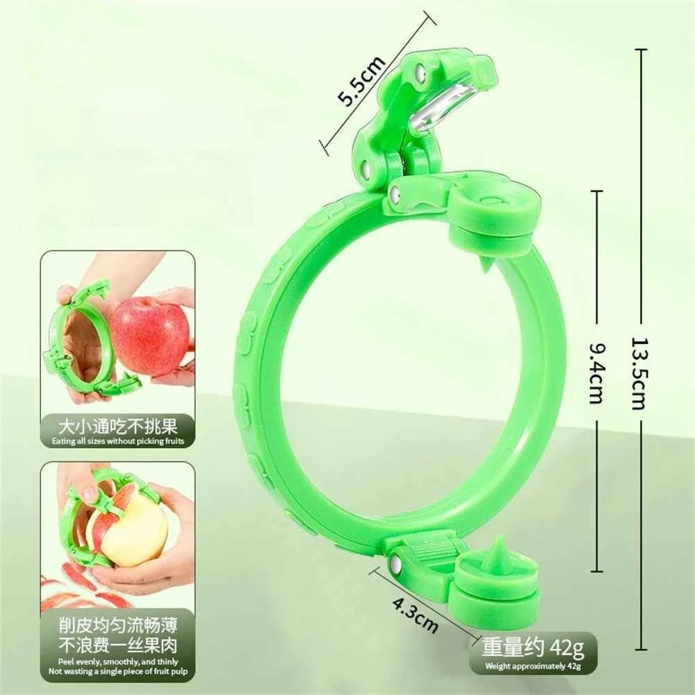 Fruit & Vegetable Tools Handheld Rotating Peeler for Apple Pear Kitchen Gadget Fruit Spiralizer Peeler Machine Gift Ideas