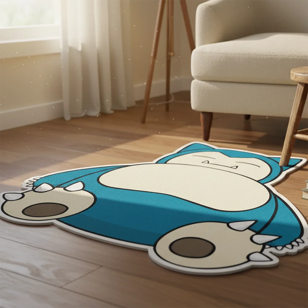 Anime Rug Gardevoir Kirby Pokémon Unique Design,Pet Mat,Soft Floor Mat,Soft Decorative Blanket,Game Mat