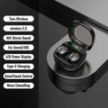 Mini Invisible Earphones – Bluetooth 5.3, HiFi Stereo, IPX5 Waterproof, 240H Standby