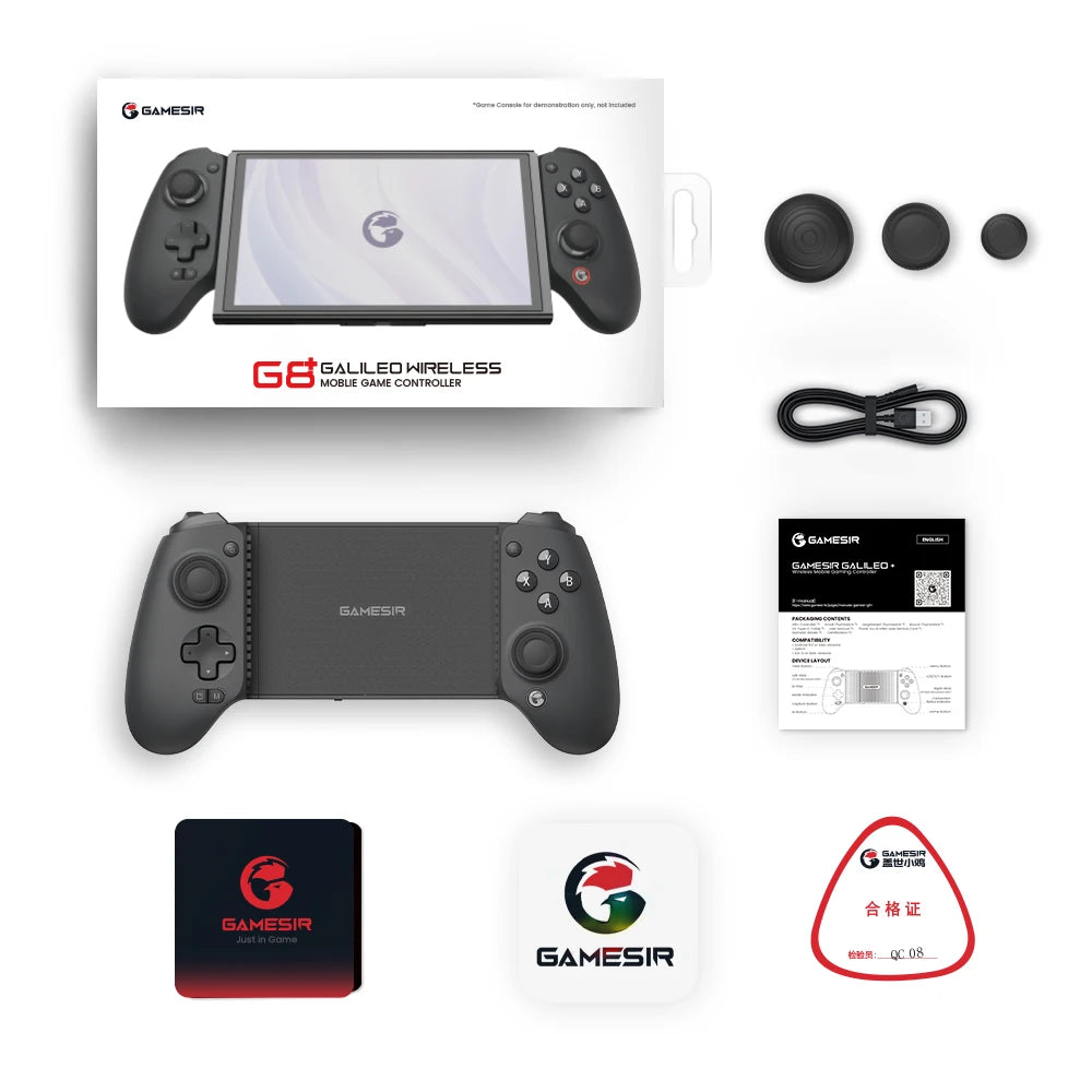 GameSir G8+ Bluetooth Gamepad, Hall Effect
