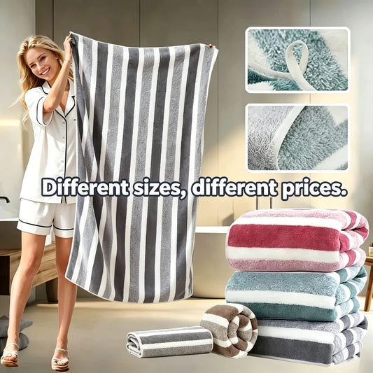 Serviette de bain ultra douce et épaisse — Forte absorption, séchage rapide