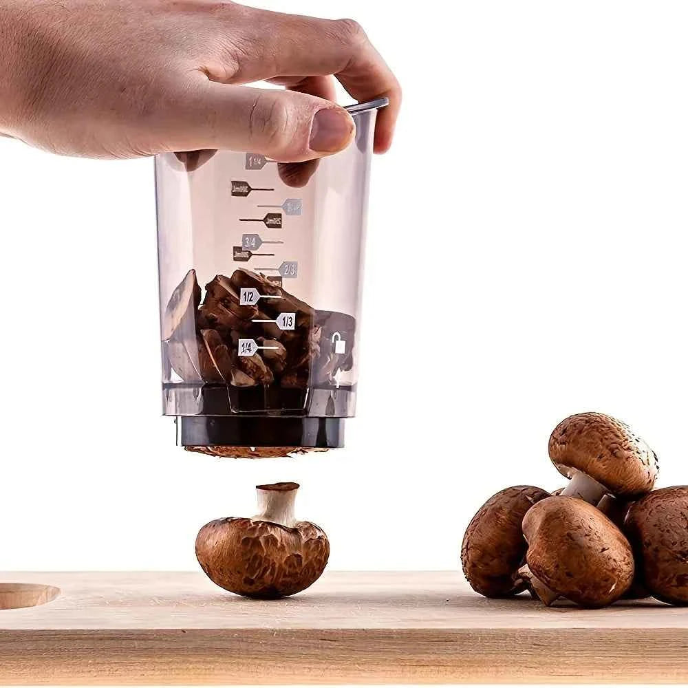 Vegetable Fruit Slicer Cup Multi-Function Kitchen Tool Easy Clean Food Cutter Salad Tool Kitchen Gadgets Accessories