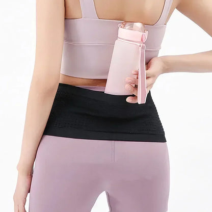 Seamless Invisible Running Waist Belt Bag Gym Bags Fitness Jogging Cycling Flat Fanny Pack Travel for Unisex Sports Phone Bags