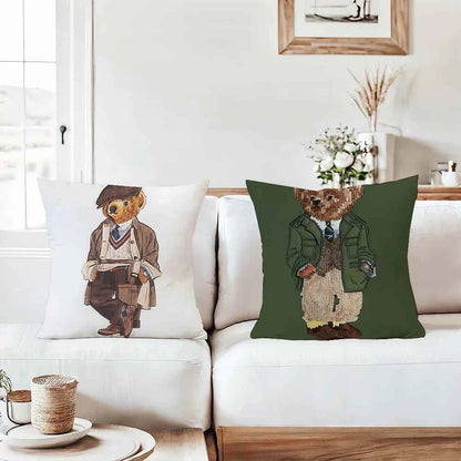 Printing R-Ral P-Ph B-Bear  Pillow Case Office Cushions Suitable For Sofa Car Bedroom Decorative Cushion Cover