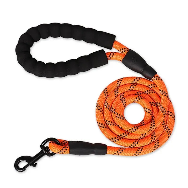 Heavy-Duty Reflective Dog Leash with Padded Handle