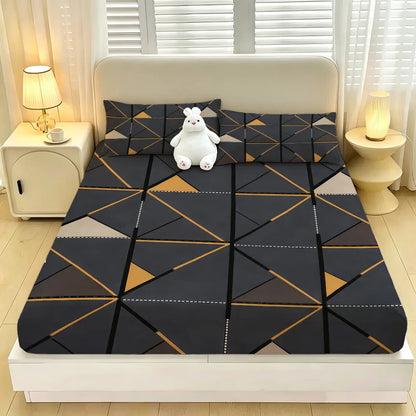 3-Piece Brushed Microfiber Bedding Set, Sheet + 2 Cases