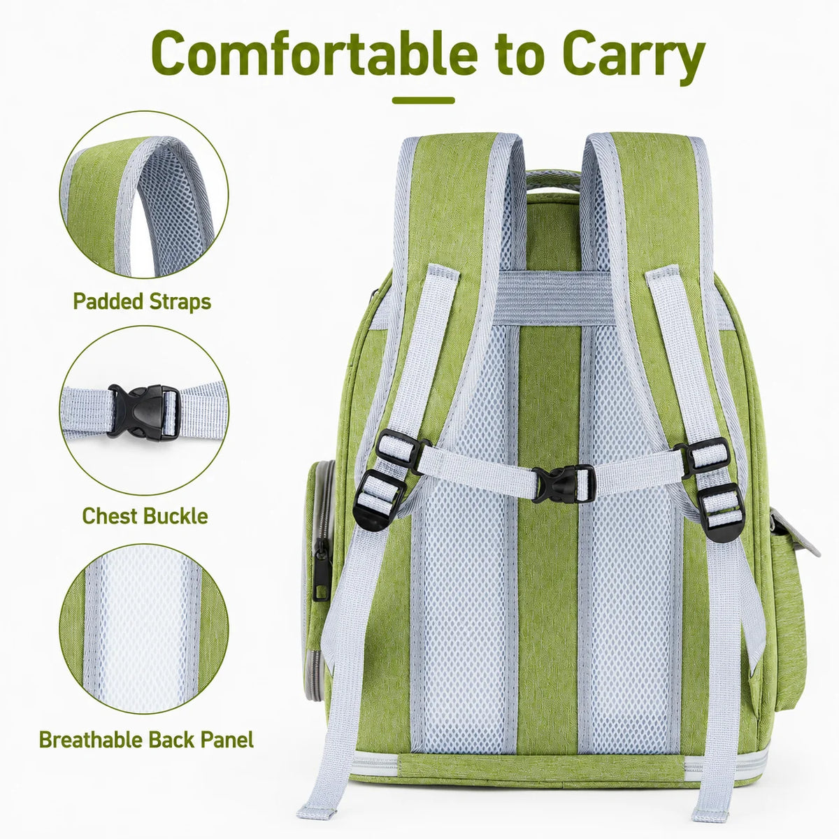 Space Capsule Cat Backpack, Transparent Bubble Window