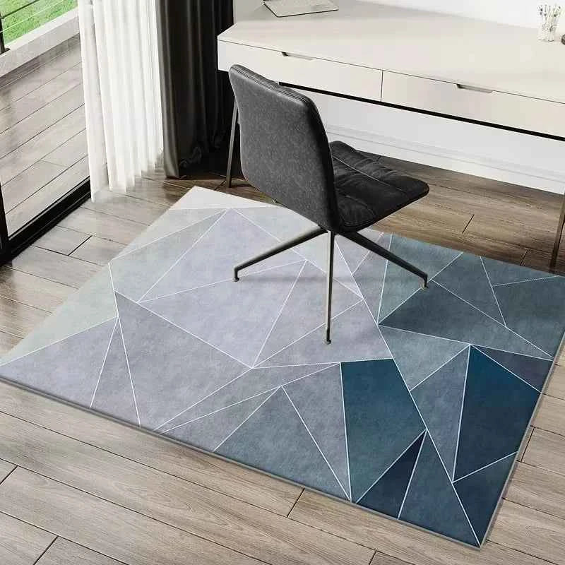 VIKAMA Best-Selling Crystal Velvet Carpet Home Study Computer Chair Protection Pad High-End Durable Rug, Wholesale Home Decor