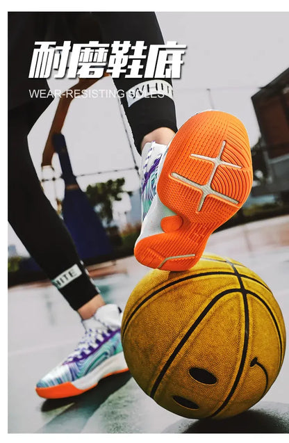 2026 New Mens Basketball Shoes Comfortable Trainers Non-Slip Basketball Trainers Neutral Running Sneakers Zapatos Casuales