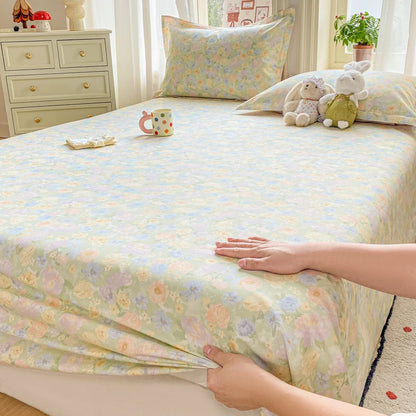 100% Cotton All-Season Flat Sheet, Wrinkle-Resistant