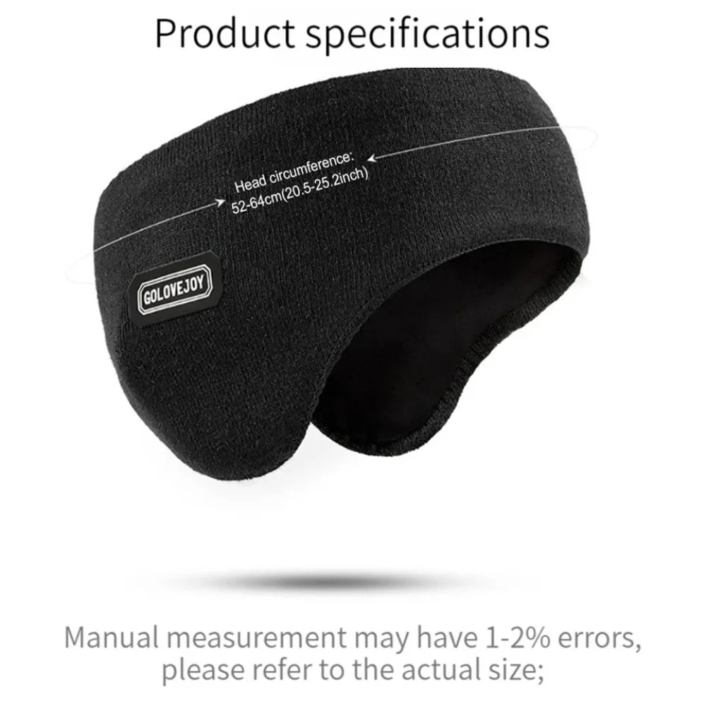 Winter Men's Padded And Thickened Ear Warmers To Prevent Cold And Wind Warm Ear Muffs
