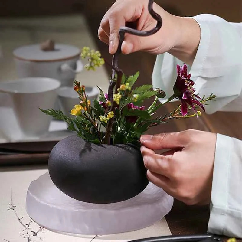 Modern Nordic Style Ceramic Vases Simple Plants Pot Flower Arrangement for Home Office Desktop Living Room Home Decor Balcony