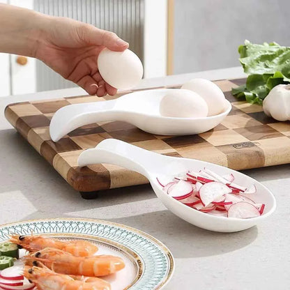 Multi-Function PP Spoon Rest Heat-Resistant Cooking Spoon Holder  Large Storage Shelves Kitchen Accessories